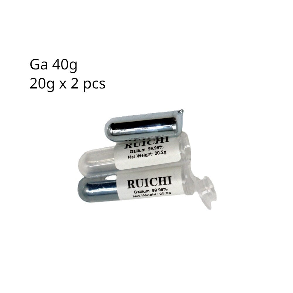 40 Grams Gallium Metal Pure 99.99%